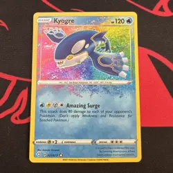 Pokemon TCG Kyogre Shining Fates Holo Card 021/072 Amazing Rare, Near Mint - Image 1