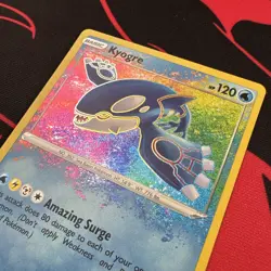 Pokemon TCG Kyogre Shining Fates Holo Card 021/072 Amazing Rare, Near Mint - Image 2