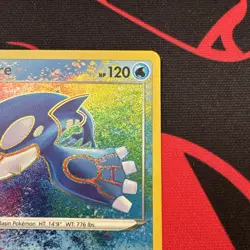 Pokemon TCG Kyogre Shining Fates Holo Card 021/072 Amazing Rare, Near Mint - Image 4