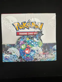 Pokemon Tcg Stellar Crown Booster Box NEW SEALED - Image 1