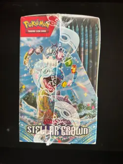Pokemon Tcg Stellar Crown Booster Box NEW SEALED - Image 5