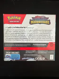 Pokemon TCG Twilight Masquerade Booster Box - New & Sealed - Image 1