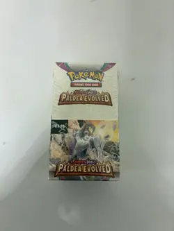 Pokemon TCG Scarlet & Violet Paldea Evolved Half Booster Box 18 Packs Sealed - Image 1
