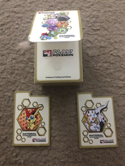 Pokemon 2016 National Championships Deck Box Darkrai Mew Celebi SEALED - Image 3