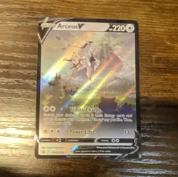 Pokemon TCG Arceus V SWSH204 Sword & Shield Promo Holo 220 HP Eng - Image 1