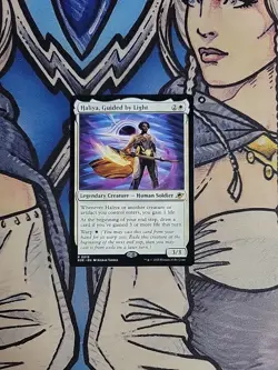1x Haliya, Guided by Light - NM/M EOE Edge of Eternities MTG Magic - Image 1