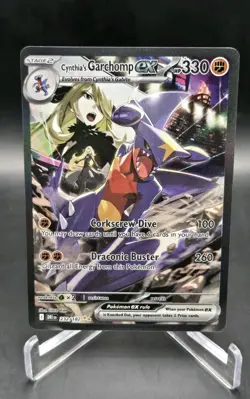 Pokemon TCG Cynthia's Garchomp ex 232/182 Holo EN NM - Image 1