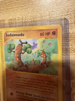 2002 Pokemon TCG Sudowoodo 36/147 Aquapolis LP 036/147 - Image 5