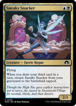 Sneaky Snacker -Foil Near Mint MTG Modern Horizons 3 - Image 1
