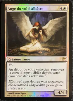 mtg magic Angel of Flight Alabaster FOIL FRENCH vf fr Ange du vol d’albatre - Image 1