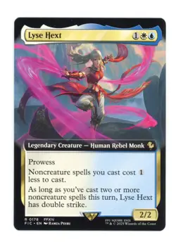 Lyse Hext - Extended Art R 0178 Regular MTG Commander: Final Fantasy Card Eng NM - Image 1