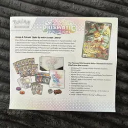 Pokemon Prismatic Evolutions Elite Trainer Box Eevee English 2025 - Image 3