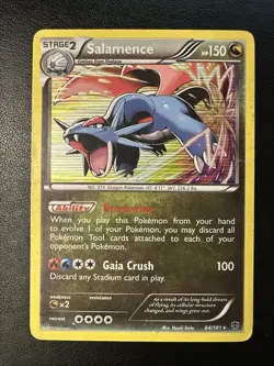Salamence [HP] 64/101 Holo Rare Plasma Blast - Pokemon TCG - Image 1