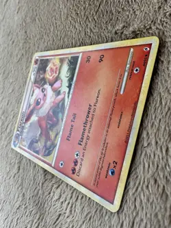 2011 Pokemon TCG Call Of Legends Flareon Common Non-Holo 44/95 LP - Image 5