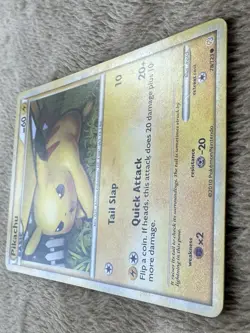 2010 Pokemon TCG HGSS Gyarados & Raichu Pikachu HP 60 Common non-holo 78/123 MP - Image 2