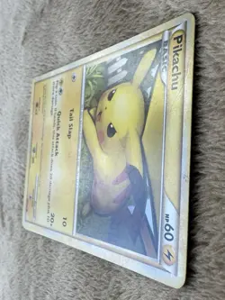 2010 Pokemon TCG HGSS Gyarados & Raichu Pikachu HP 60 Common non-holo 78/123 MP - Image 4