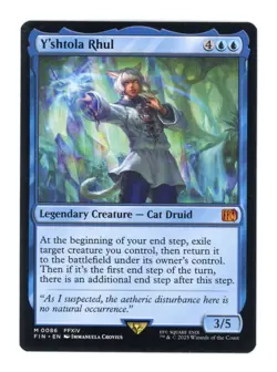 Y'shtola Rhul M 0086 Regular - Final Fantasy Magic the Gathering MTG Eng Card NM - Image 1