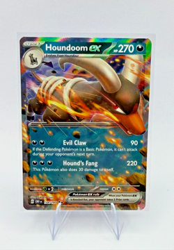 Pokemon Houndoom ex 134/197 Double Rare Obsidian Flames NM Holo - Image 1