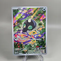 Shroodle 149/132 Illustration Rare Me01: Mega Evolution Holo Pokemon TCG - NM - Image 1