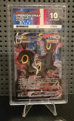 Umbreon VMAX TG23/TG30 Brilliant Stars Special Art Ace 10 - Pokemon Tcg - Image 1
