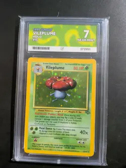 Pokemon TCG Vileplume Holo Jungle Card 15/64 Unlimited Rare Ace 7 1999 WOTC NM - Image 1