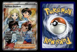 Paldean Student 230/091 Ultra Rare Paldean Fates Pokemon Card - Image 1