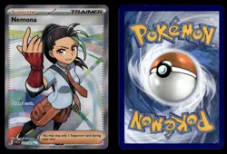 Nemona 229/091 Ultra Rare Paldean Fates Pokemon Card - Image 1