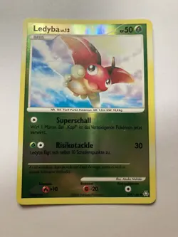 Ledyba 104/146 REVERSE HOLO - German - Awakened Legenden Pokemon Card - Image 1