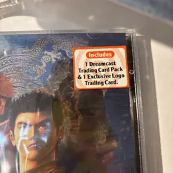 SHENMUE CD SEGA DREAMCAST TRADING CARDS LIMITED RUN GAMES TS INSERT & BINDER LOT - Image 4