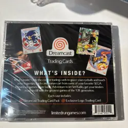 SHENMUE CD SEGA DREAMCAST TRADING CARDS LIMITED RUN GAMES TS INSERT & BINDER LOT - Image 5