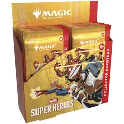 Marvel Super Heroes Collector Booster Box English MTG Sealed *Ships Now!* - Image 1
