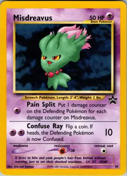 Misdreavus 39 Promo Wizards Black Star Promos Pokemon Lightly Played - Image 1