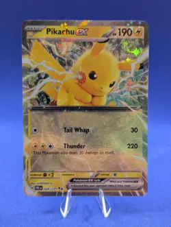 Pokemon TCG - Prismatic Evolutions - Pikachu ex - 28/180 - Image 1