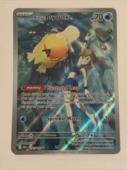 Misty's Psyduck Illustration Rare SV10: Destined Rivals 193/182 Pokemon - Image 1