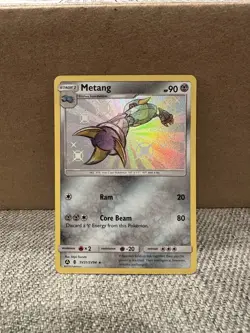 Metang #SV31/SV94 Hidden Fates NM/Near Mint Pokemon 2019 - Image 1