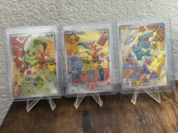 Pokemon TCG First Partner Illustration Collection Series 2 - Johto Gen 2 Set - Image 1