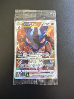 Lucario VSTAR SWSH291 Crown Zenith ETB Black Star Promo Pokemon TCG Card Sealed - Image 1