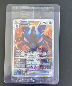 Lucario VSTAR SWSH291 Crown Zenith ETB Black Star Promo Pokemon TCG Card Sealed - Image 2