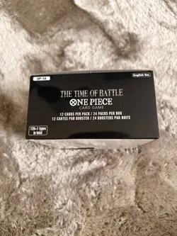Bandai One Piece Card Game The Time of Battle OP-16 Booster Box Unsealed - Image 3