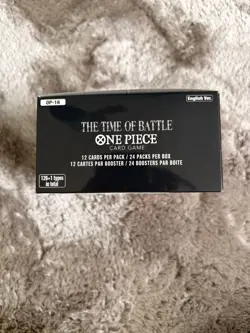 Bandai One Piece Card Game The Time of Battle OP-16 Booster Box Unsealed - Image 5