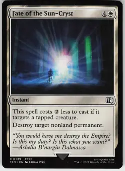 Fate of the Sun-Cryst 19 MTG Normal FINAL FANTASY - Image 1