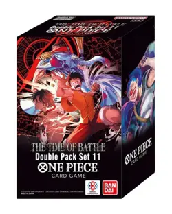 ONE PIECE CARD GAME OP-16 THE TIME OF BATTLE DOUBLE PACK SET 11 DP-11 SEE PHOTOS - Image 3
