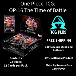 One Piece Card Game -THE TIME OF BATTLE [OP-16] Booster Box - Image 1
