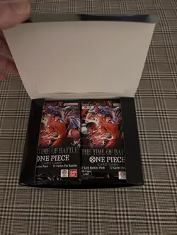One Piece Card Game: Booster Box - The Time Of Battle (OP-16) - UNSEALED - Image 2