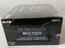 One Piece Card Game: Booster Box - The Time Of Battle (OP-16) UK - Image 2