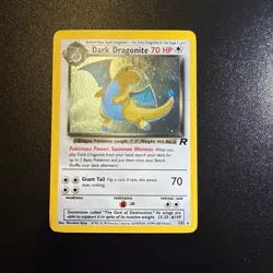 Pokemon TCG Dark Dragonite Holo Rare Card 5/82 Team Rocket Series - Image 1