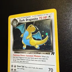 Pokemon TCG Dark Dragonite Holo Rare Card 5/82 Team Rocket Series - Image 3