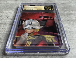 Gundam Card Game JPN Resource Char Aznable CGC 10 Pristine, Promo RP-004 2025 - Image 3