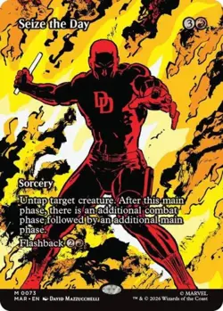 Seize the Day (Borderless) - Near Mint MTG Marvel Eternal-Legal - Image 1