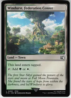 Windurst, Federation Center 292 MTG Normal FINAL FANTASY - Image 1